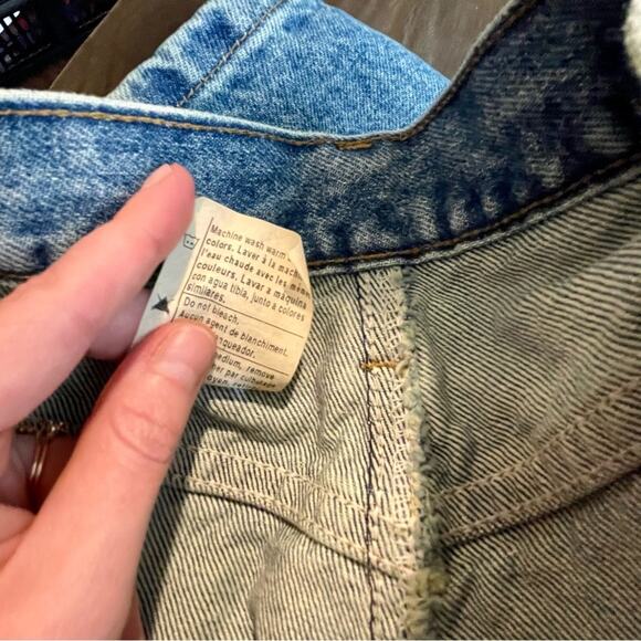 Vintage Carhartt Men Jeans Relaxed Fit 38X34 Blue Denim B460LVB Straight Leg - Picture 11 of 13